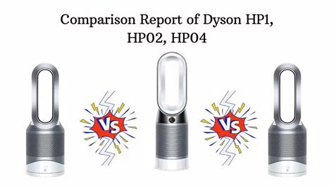 Dyson hp01 vs hp02 vs hp04, Comparison Report of 2021 : PickAirPurifier