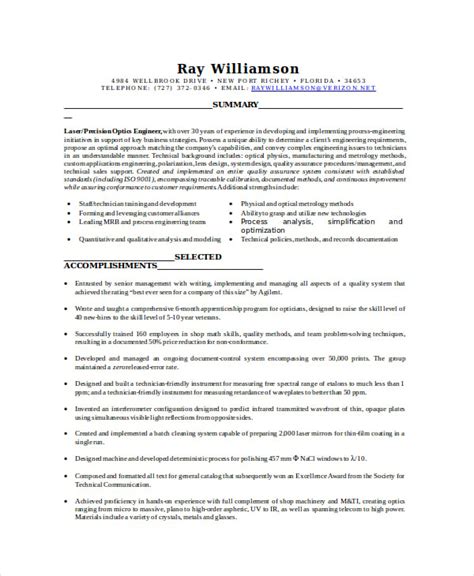 Lab Technician Resume Template - 15+ Free Word, PDF Document Downloads