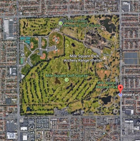 Mile Square Park Map - United States Map