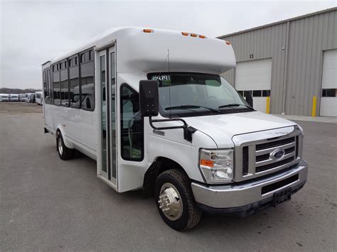 2011 ElDorado Ford E450 16 Passenger and 2 Wheelchair Shuttle Bus