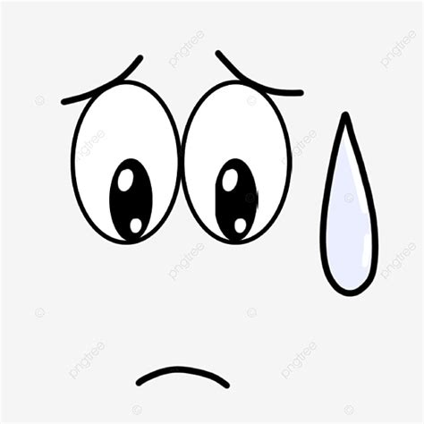 Cartoon Character Facial Shame Expression, Cartoon, Character, Facial PNG Transparent Clipart ...