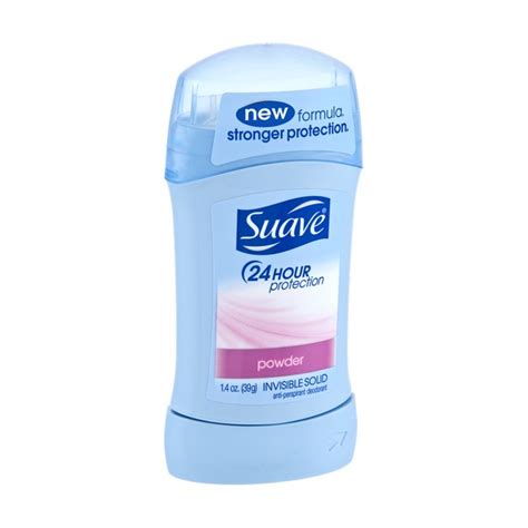 Suave 24 Hour Antiperspirant Deodorant Powder Scent Invisible Solid