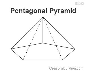 What is pentagonal pyramid - Definition and Meaning - Math Dictionary