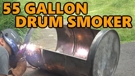 How to build a 55 gallon drum smoker - kobo building