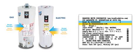 Locate Your Water Heater Model Serial Number Bradford White, 48% OFF