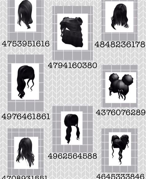 credit :: @mabelu_games on insta 🤍 | Black hair roblox, Black hair, Baby hairstyles