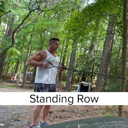 Standing Row - Green Physique