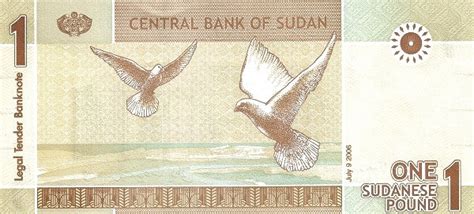 Sudanese Pound - Foreign Currency