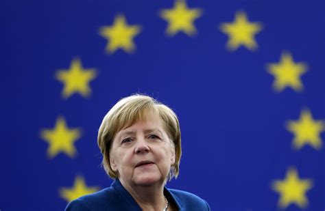 'Europe must take our fate into our own hands': Angela Merkel calls for ...