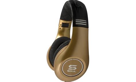 Soul by Ludacris SL300 (Gold) Noise-canceling headphones with in-line ...