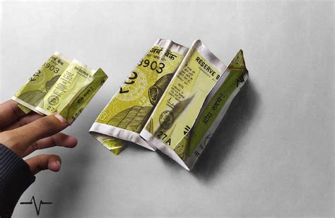 Money - Realistic Drawing on Behance