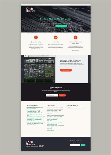 Electronic Music School on Behance