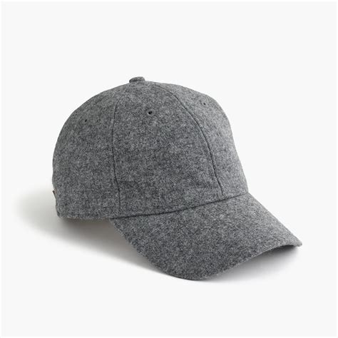 J.Crew - Grey wool ball cap #LeatherJacketsForMengreen | Hats for men ...