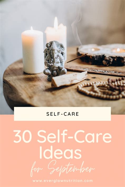 30 Self-Care Ideas for September