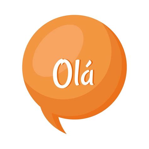 ola in speech bubble 5332584 Vector Art at Vecteezy