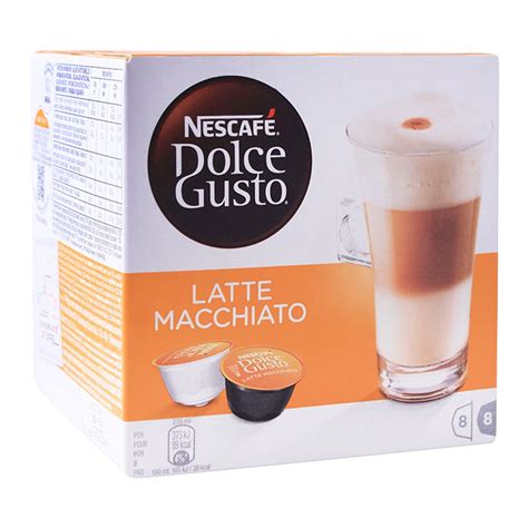 Buy Nescafe Dolce Gusto Latte Macchiato Capsules, 8+8 Single Serve Pods Online at Special Price ...