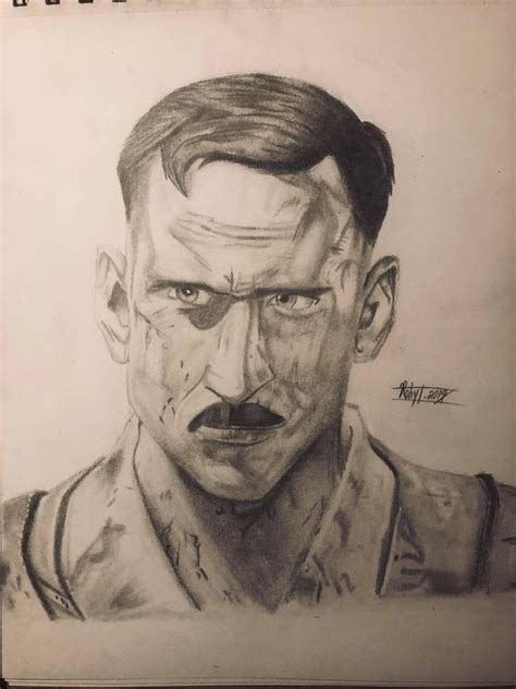 Drawing of Primis Richtofen (Origins) : r/CODZombies