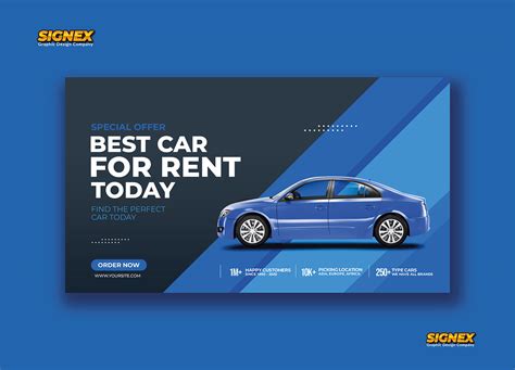 Car Banner design | Banner Templates | Poster design on Behance