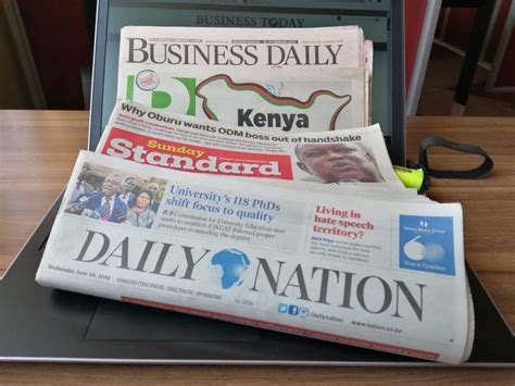 Interesting trends in newspaper readership in Kenya