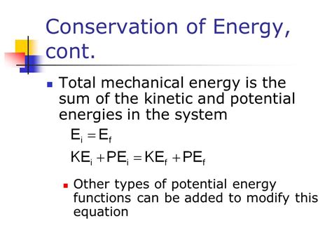 Total Energy Formula Physics