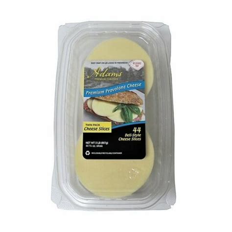 Adams Reserve Provolone Cheese Slices, 32 Oz - Costco Food Database