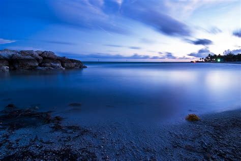 Smathers Beach After Sunset | Long exposure, taken about 30 … | Flickr