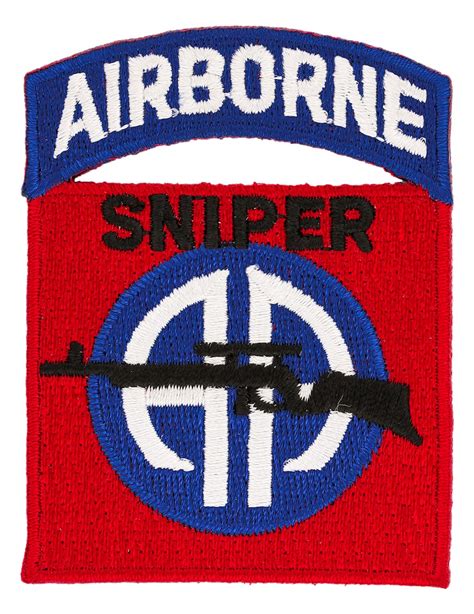 82nd Airborne Division Patch (Sniper) | Flying Tigers Surplus