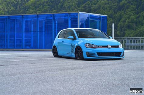 Swissbox VW GOLF GTi on Rotiform Custom Wheels #VWGolf | Volkswagen ...