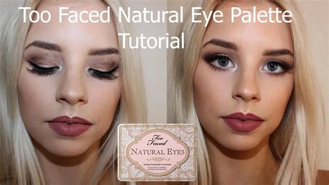 Too Faced Natural Eyes Eyeshadow Palette Swatches | Makeupview.co