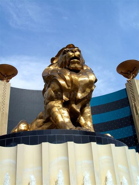 Lion Statue, MGM Grand, Las Vegas Editorial Photography - Image of hotel, boulevard: 8721827