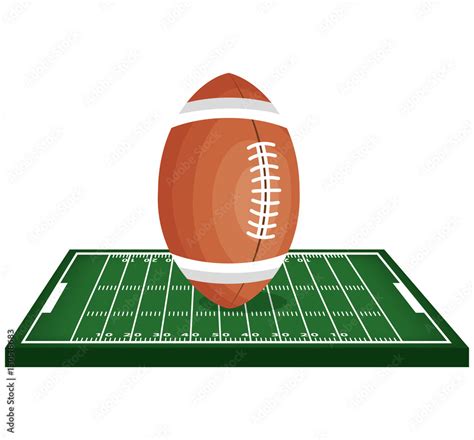 american football league icon vector illustration design Stock Vector ...