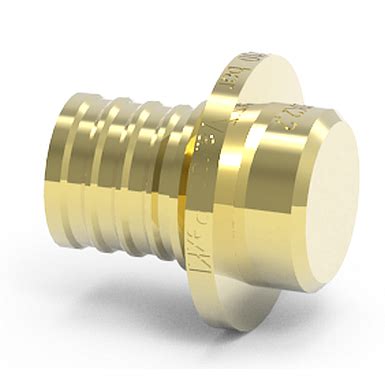 BRASS END CAP FOR PEX PIPES (Valrom) | Free BIM object for Revit | BIMobject