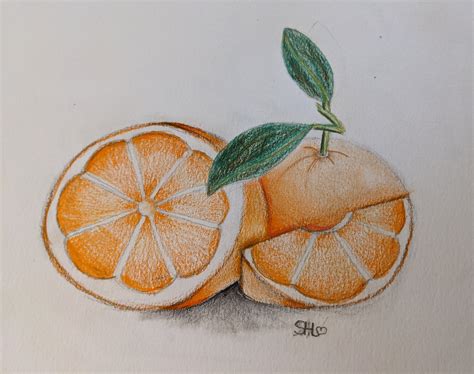 How to Draw and Shade Realistic Fruit Using Colored Pencils | Small ...