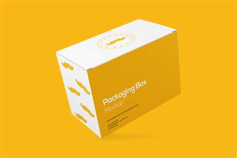 Rectangle Packaging Box Mockup Free Download - Mockup Daddy