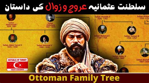 Ottoman Family Tree, Osman Family Tree, ottoman family chart, ottoman ...