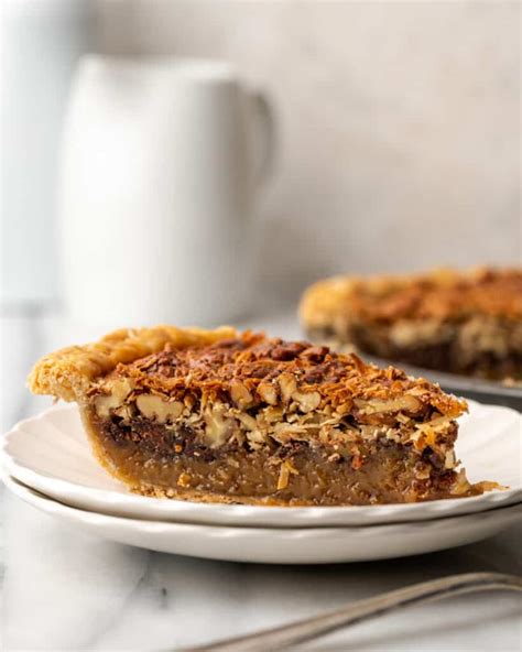 German Chocolate Pecan Pie (Gluten Free) - Well Fed Baker