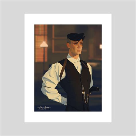 Peaky Blinders fanart, an art print by huda amien - INPRNT