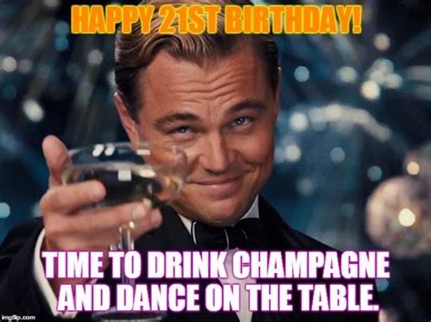 Happy 21st Birthday Memes - Funny Pictures and Images with Wishes