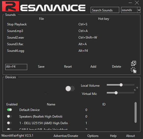 Resanance | Discord Soundboard