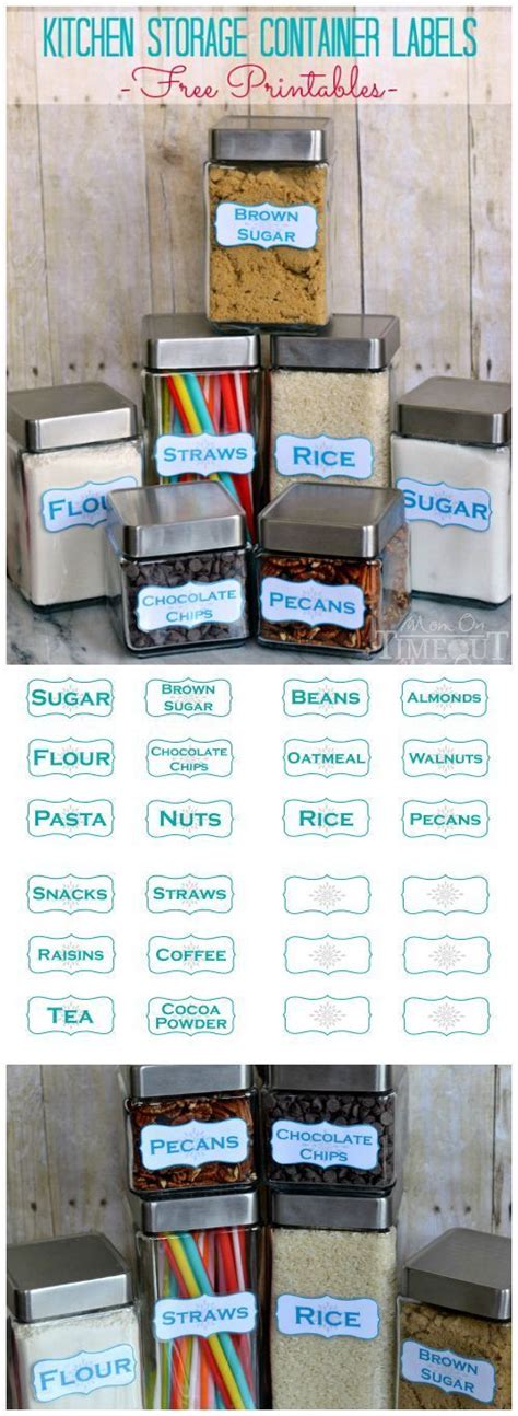 Get organized in the kitchen with these Kitchen Storage Container ...