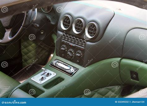 Modern Ferrari Sports Car Interior Editorial Photography - Image of ...