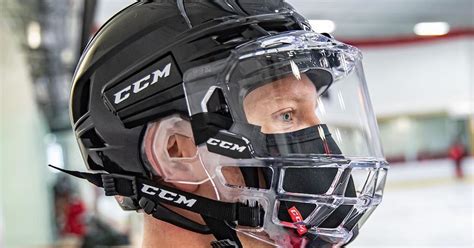 CCM unveils new protective on-ice hockey face masks | Offside