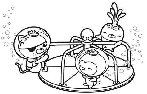 Octonauts Gup C Coloring Pages Coloring Pages