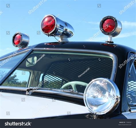 Vintage Police Car Sirens. Stock Photo 1766655 : Shutterstock