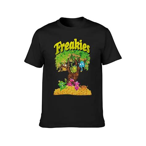 Authentic All The Freakies Cereal Characters: Tree, Logotype Biggie T Shirt For Men Anime Tops ...