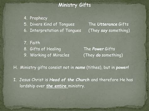 PPT - The Five-fold Ministry Gifts PowerPoint Presentation, free download - ID:2190273