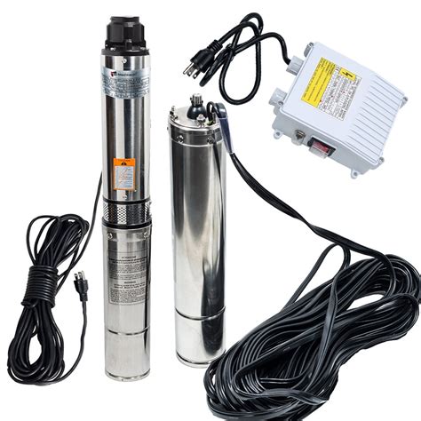 iMeshbean 3 HP 4" Deep Well Water Pump Submersible Stainless Steel ...