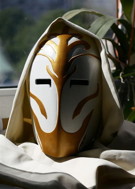 Temple Guard Mask. Jedi Tample Mask Helmet. Jedi Mask. - Etsy UK