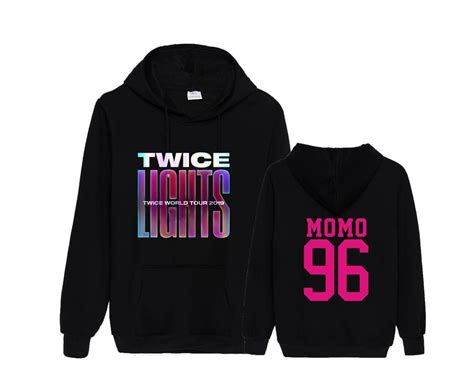 TWICE WORLD TOUR 2019 Concert Printed Casual Hoodie | Casual hoodie, Hoodies for sale, Kpop merch