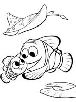 Nemo Coloring Pages For Kids